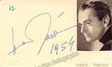 Protti, Aldo - Hoffman, Grace - Lipp, Wilma & Others - Lot of 86 Signatures
