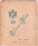 Puccini, Giacomo - Mascagni, Pietro - Franchetti, Alberto - Original Cabinet Photo 1890s