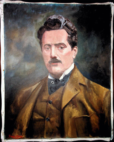Puccini, Giacomo - Oil Painting on Canvas by Artist