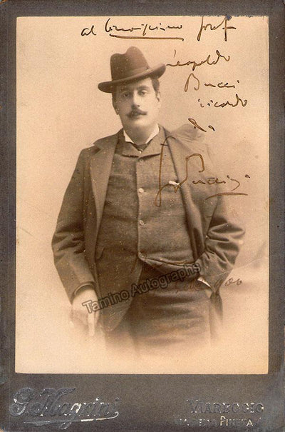 Puccini, Giacomo - Signed Photo 1906