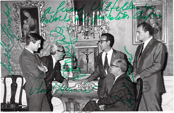 Quintetto Chighiano - Signed Group Photo