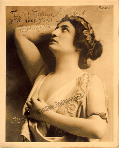 Raisa, Rosa - Signed Photo in Norma