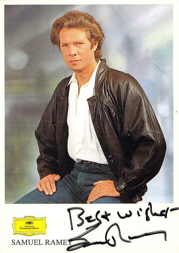 Samuel Ramey Autographs – Tamino