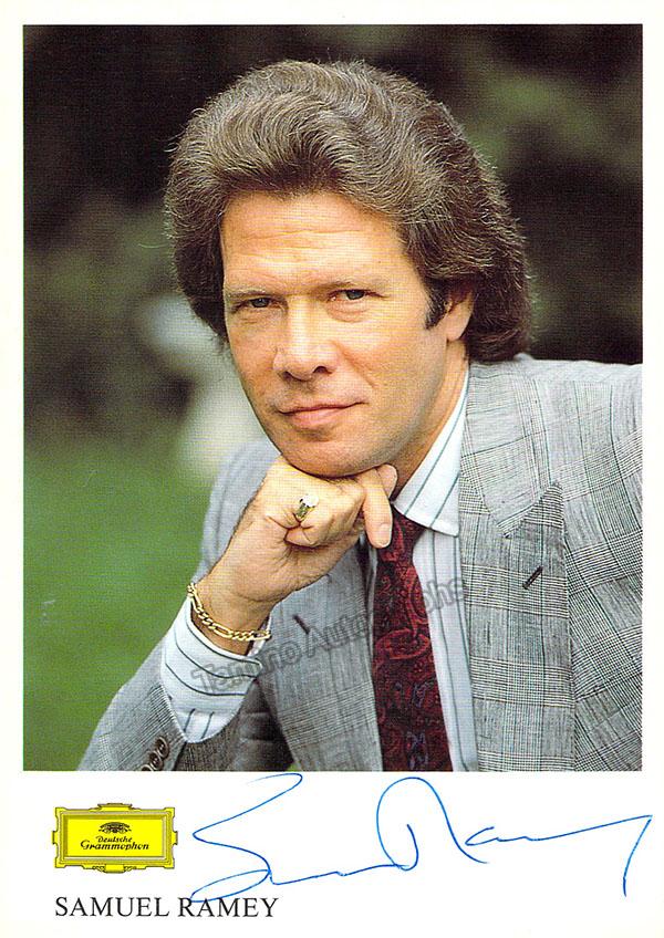 Samuel Ramey Autographs – Tamino