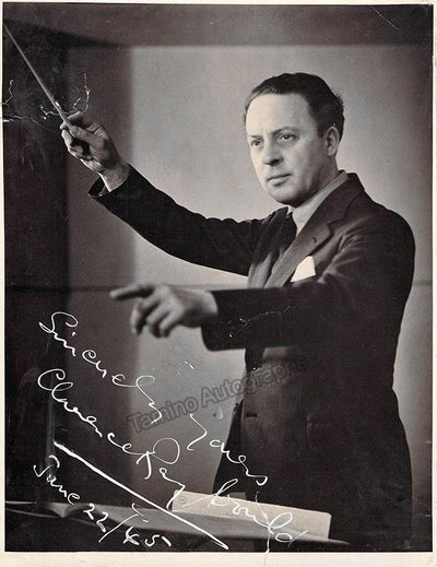 Raybould, Clarence - Signed Photo 1945