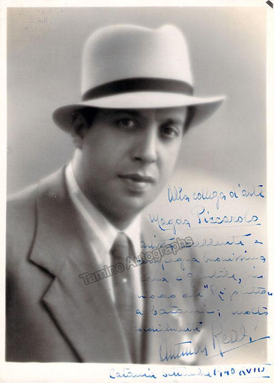 REALI, Antenore (Various Autographs)