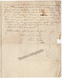 Reber, Napoleon Henri - Autograph Letter Signed 1835