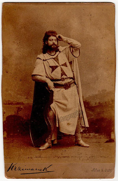 Reichmann, Theodor - Cabinet Photo in Role