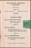 Reiner, Fritz - Set of 3 Concert Programs 1930s