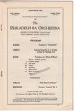 Reiner, Fritz - Set of 3 Concert Programs 1930s