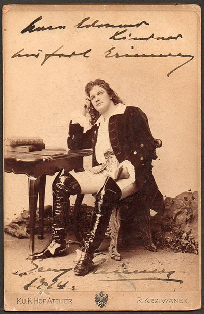 Reiners, Georg - Signed Cabinet Photograph 1914