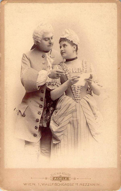 Renard, Marie - Dyck, Ernest van - Cabinet Photo as Manon