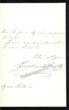Reszke, Josephine de - Autograph Letter Signed