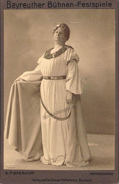 Reuss-Belce, Luise - Unsigned Cabinet Photo