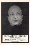 Riccio, Beniamino - Autograph Lot