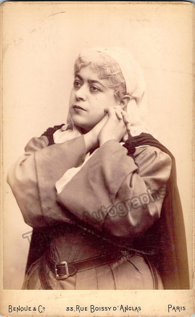 Richard, Alphonsine-Helene - Large Cabinet Photo in Le Prophete