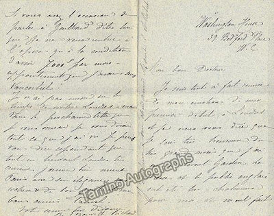 Richard, Renee - Autograph Letter Signed