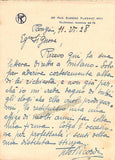 Ricordi, Tito - Autograph Letter Signed and Photo 1928