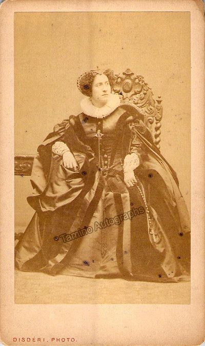 Ristori, Adelaide - Unsigned CDV