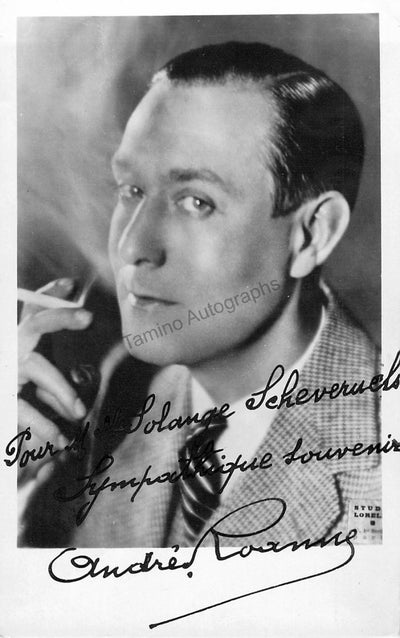 Roanne, Andre - Signed Photograph