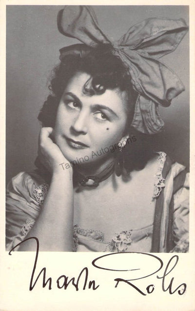 ROHS, Martha (Various Autographs)