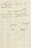 Rolland, Romain - Autograph Letter Signed