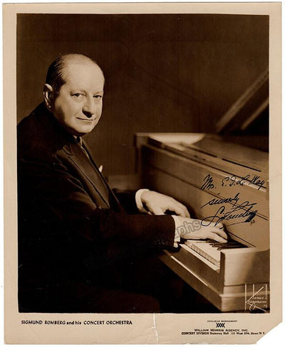 Romberg, Sigmund - Signed Photograph