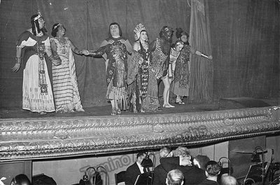 Rome Opera - Lot of 10 Unsigned Photos 1950s