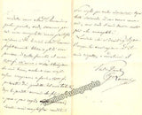Ronconi, Giorgio - Autograph Letter Signed