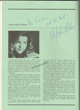 Rostropovich, Mstislav - Mutter, Anne-Sophie - Signed Program 1985