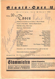 Roswaenge, Helge - Urusuleac, Viorica - Heger, Robert - Signed Program Berlin 1935