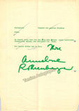 Rothenberger, Anneliese - Lot of Signed Photos & Letters