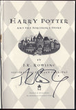 Rowling, J. K. - Signed Book "Harry Potter and the Sorcerer´s Stone" 1998