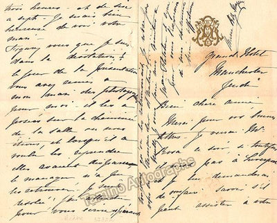 Roze, Marie - Autograph Letter Signed