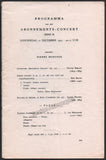 Rubinstein, Erna - Concert Program Amsterdam 1933 - Pierre Monteux