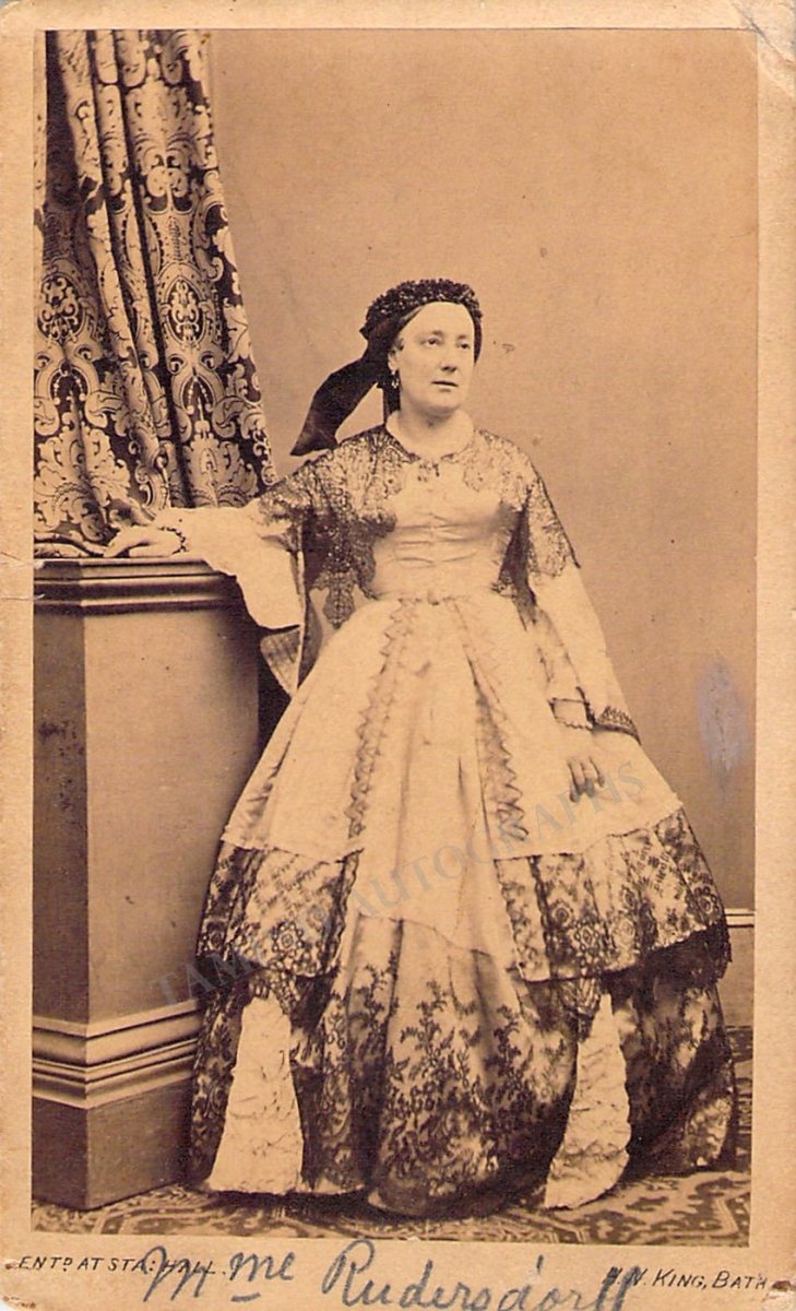 Rudersdorf, Hermine - Vintage CDV