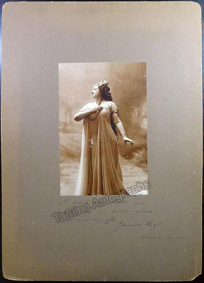 Russ, Giannina - Extra Large Signed Photo 1909