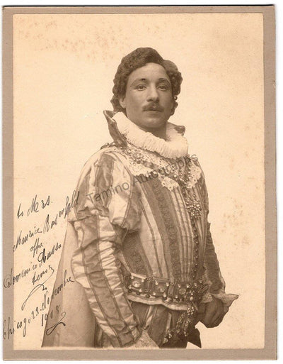Russo, Domenico - Signed Photo in Role 1908