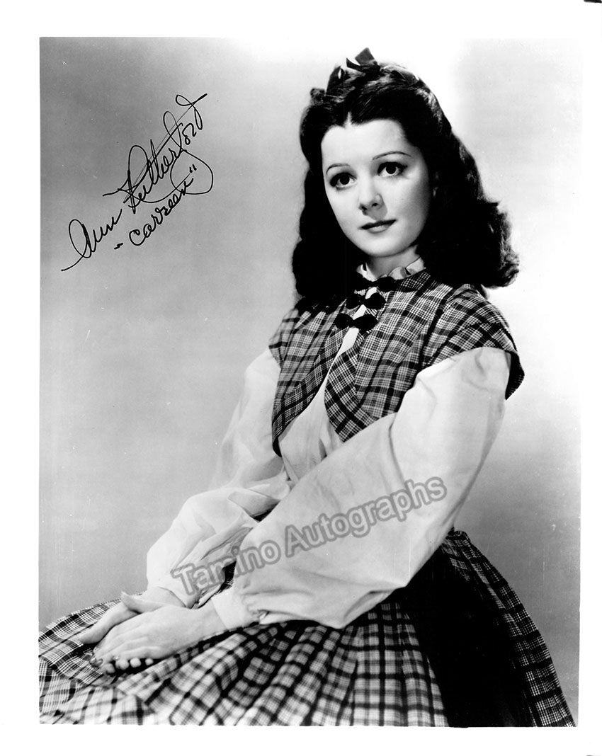Ann Rutherford Autograph – Tamino