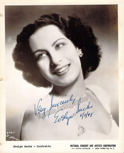 SACHS, Evelyn