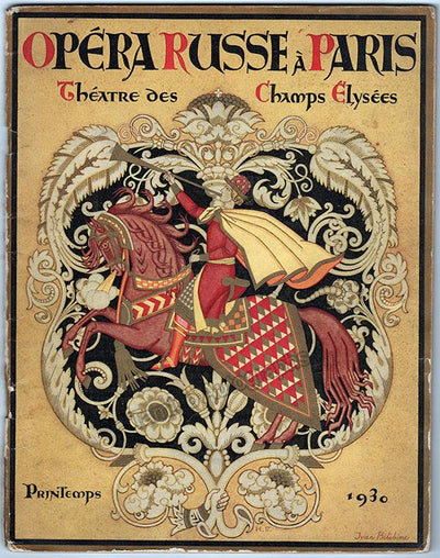 Sadko and Ruslan & Ludmila - Set of 2 Programs Opera Russe in Paris 1930