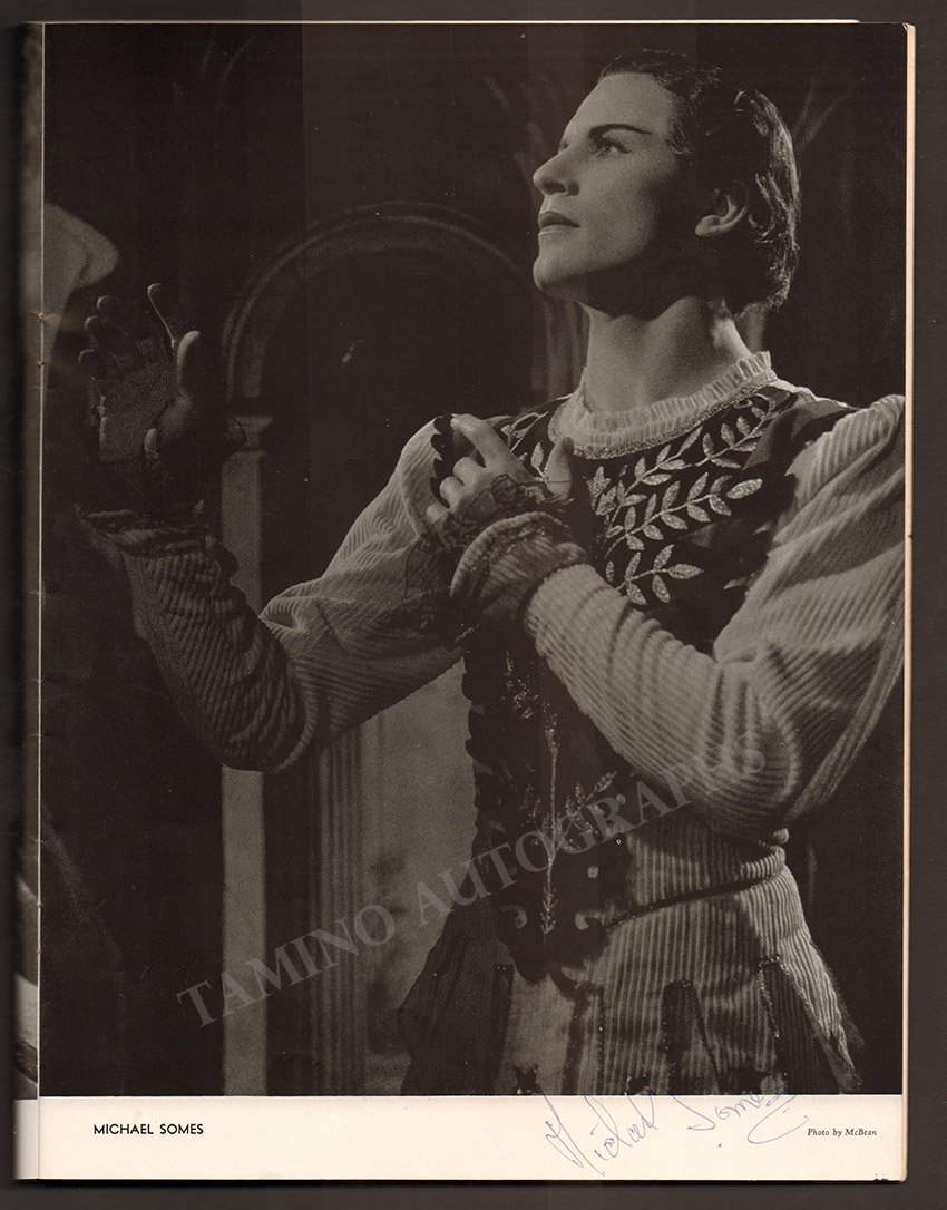 Sadler´s Wells Ballet - American Tour Signed Program 1949 - Tamino
