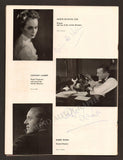 Sadler´s Wells Ballet - American Tour Signed Program 1949