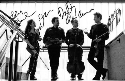 Saint Lawrence String Quartet - Larger Size Signed Photo