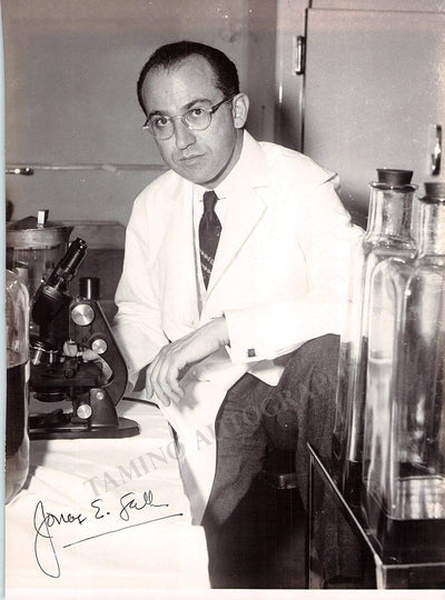 Salk, Jonas - Signed Photograph
