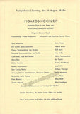 Salzburg Festival 1942 - Festival Almanachs - Programs - Plans Lot