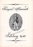 Salzburg Festival 1942 - Festival Almanachs - Programs - Plans Lot