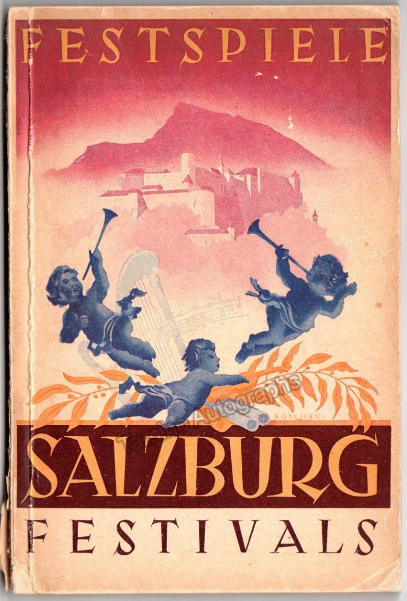 Salzburg Festival - Full Guide Book 1951 - Tamino