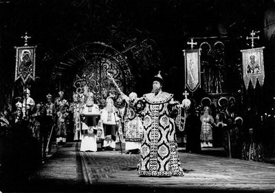 Salzburg Festival - Lot of 11 Unsigned Photos Boris Godunov 1967