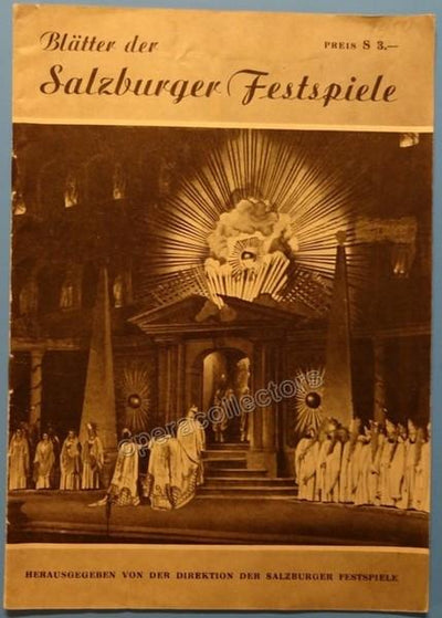 Salzburg Festival - Official Magazine 1950